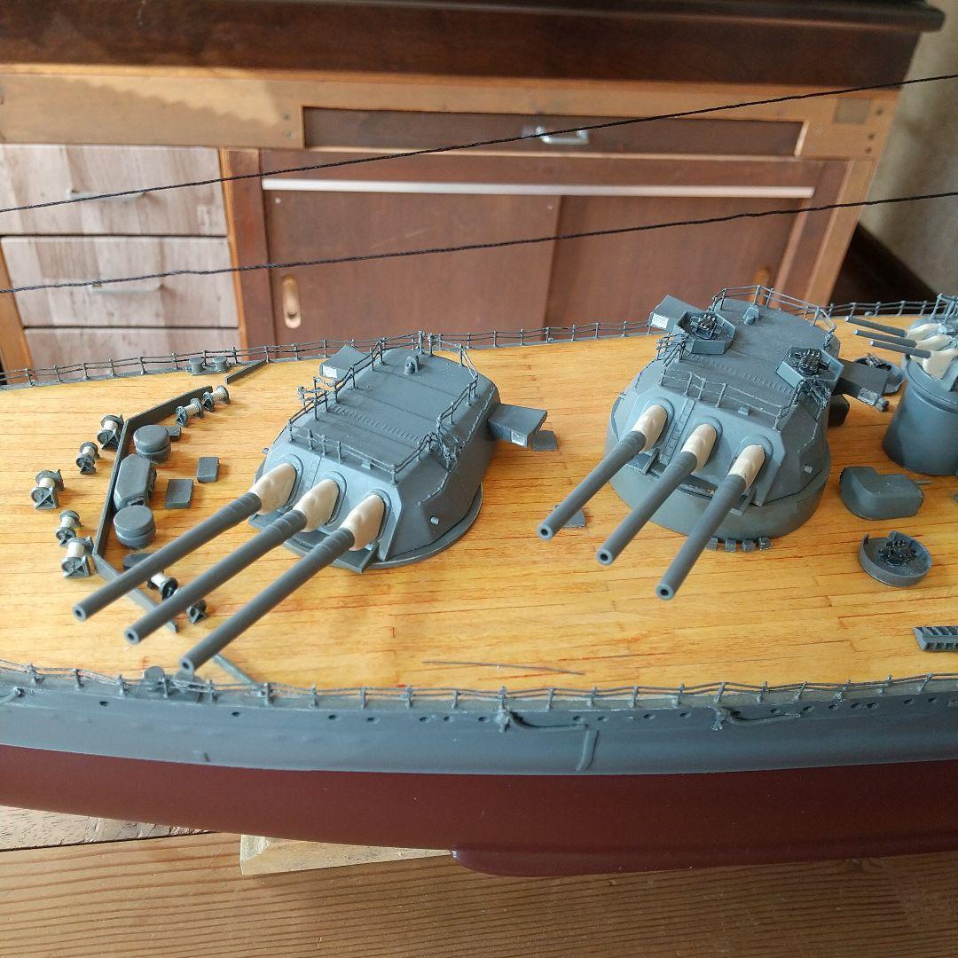 戦艦大和1/250デアゴスティーニ＆付属品