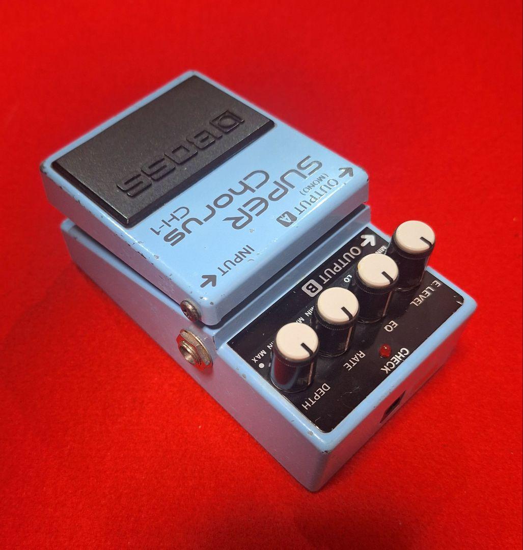 BOSS CH-1 SUPER Chorus 1990年製 青ラベル 台湾