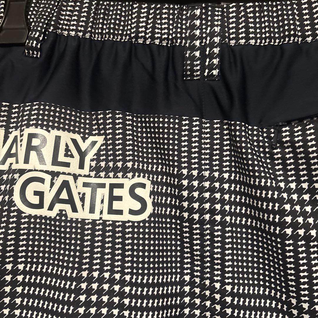 PG 黒と白のチェック柄スカート　サイズ０