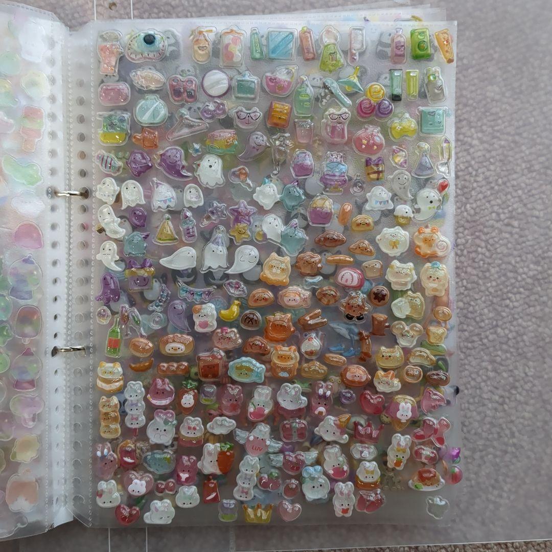 シール帳　完成品　A4サイズファイル