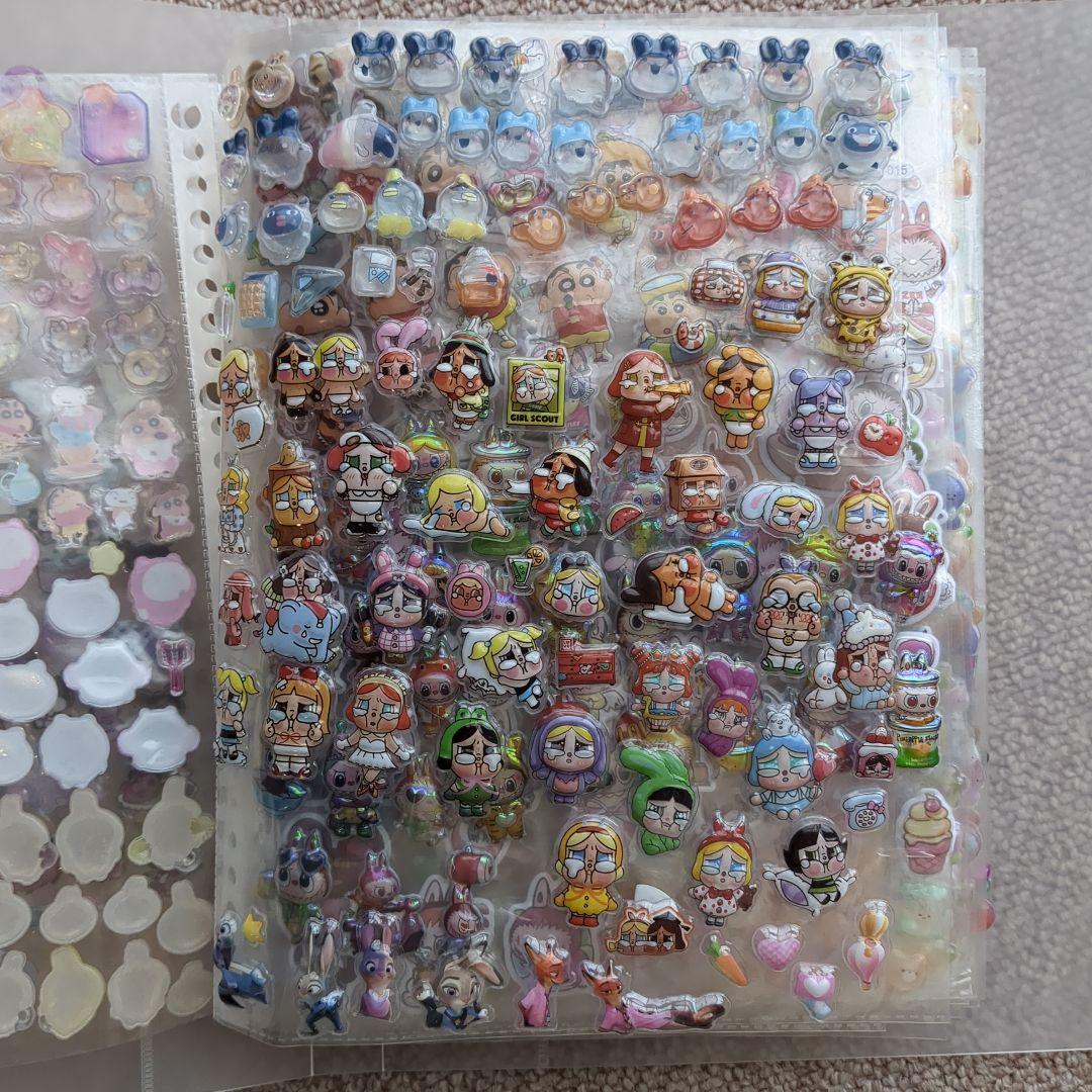シール帳　完成品　A4サイズファイル