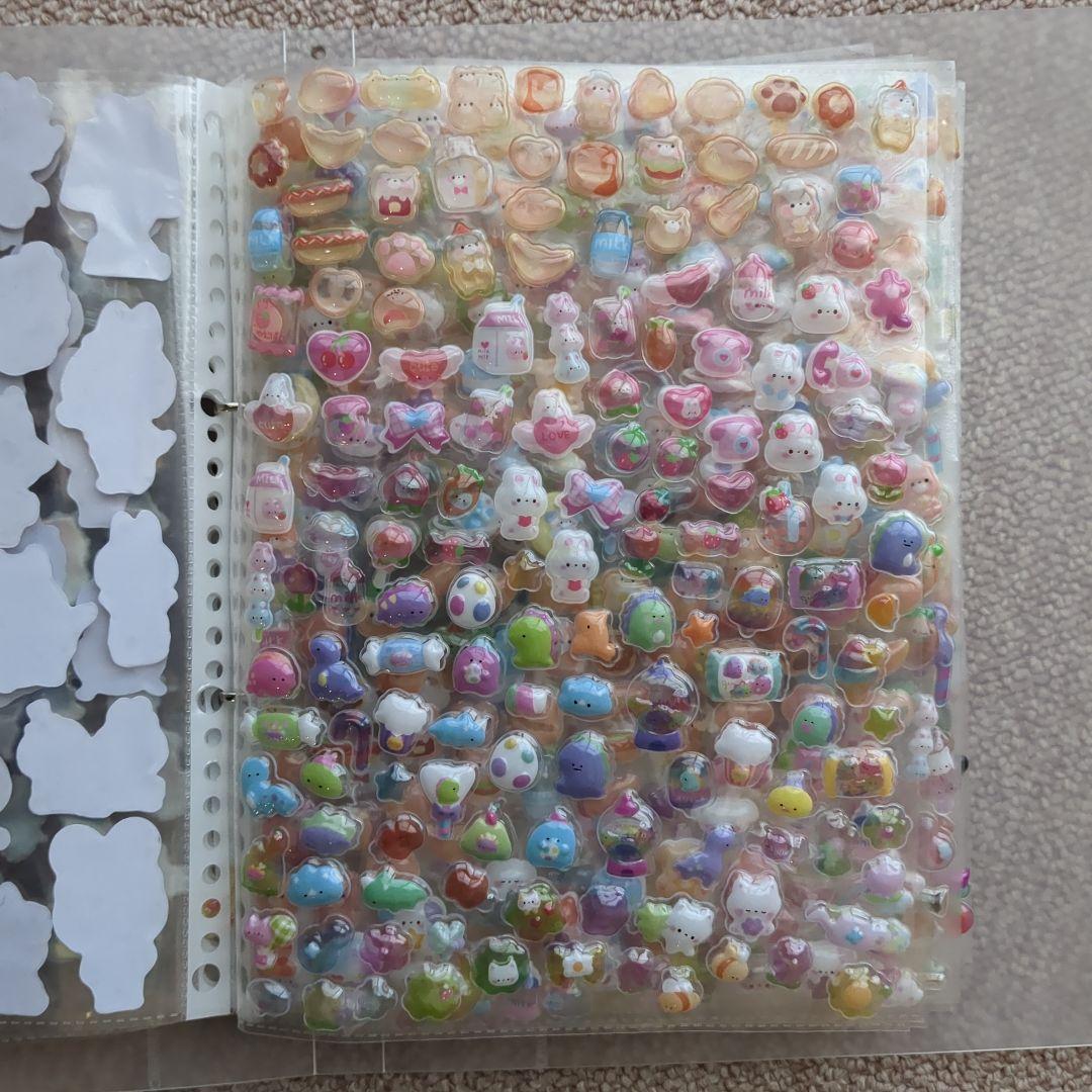 シール帳　完成品　A4サイズファイル