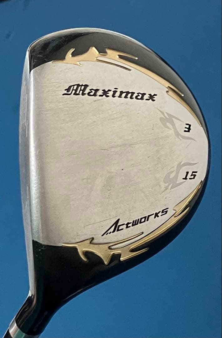 【レフティ】WORKS GOLF マキシマックス　ドライバー/3W/5Wセット