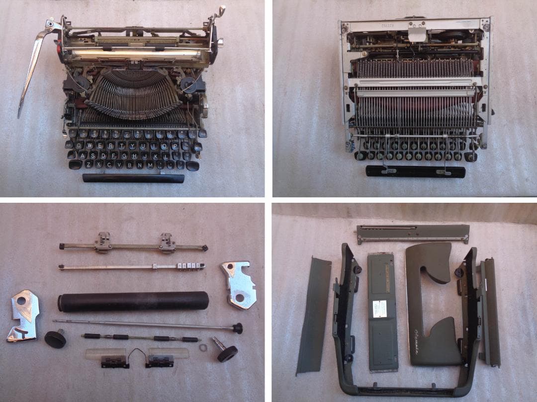 完動品　Olympia SM3 De Luxe　オリンピアタイプライター