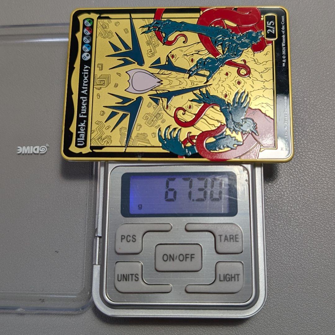 【未使用】MTG　Pinfinity　スリヴァーの首領　提示用　金属製