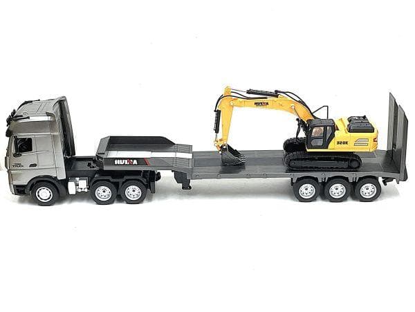 Huina 1552 9Ch 1/18 重機回送大型トレーラー ラジコン