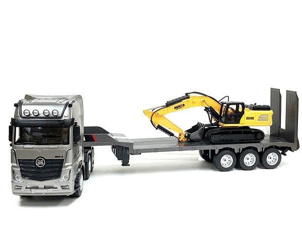 Huina 1552 9Ch 1/18 重機回送大型トレーラー ラジコン