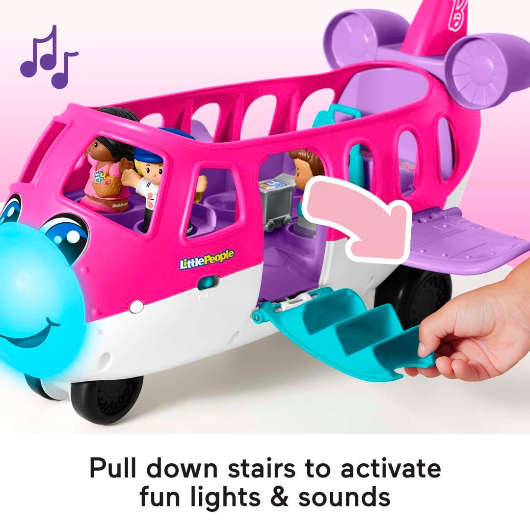 Fisher-Price リトルピープル バービー リトルドリーム飛行機