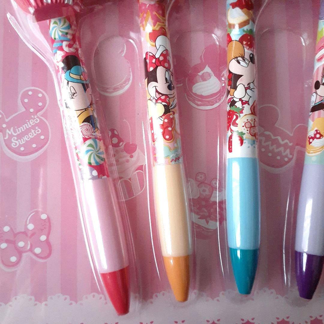 ディズニー　ミニー　ボールペン　スイーツ　お菓子　パティシエ　ケーキ　マカロン