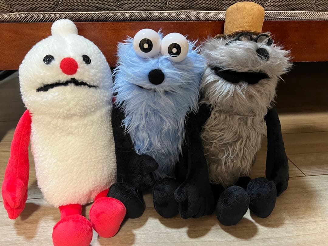 【公式】パペットスンスン ノンノン ゾンゾンぬいぐるみ 3体セット ポップアップ