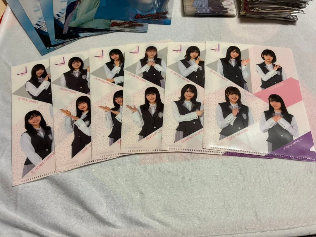 武元唯衣 秘蔵生写真 直筆サイン入り(当選通知付き) &櫻坂46グッズセット