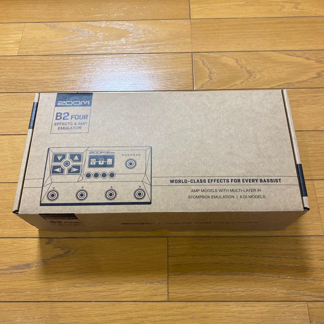 ZOOM B2 FOUR ベースエフェクター マルチエフェクター
