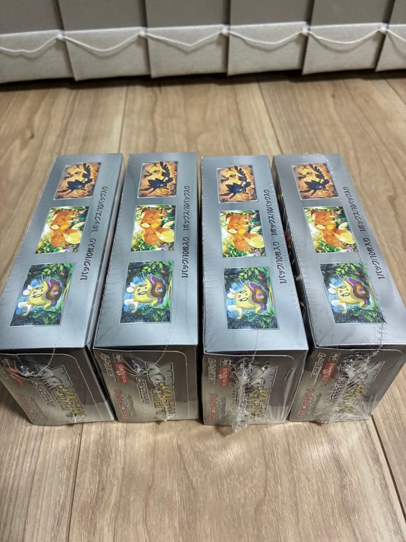 ポケモンカード シャイニートレジャーex 未開封 BOX 4箱 シュリンク付き