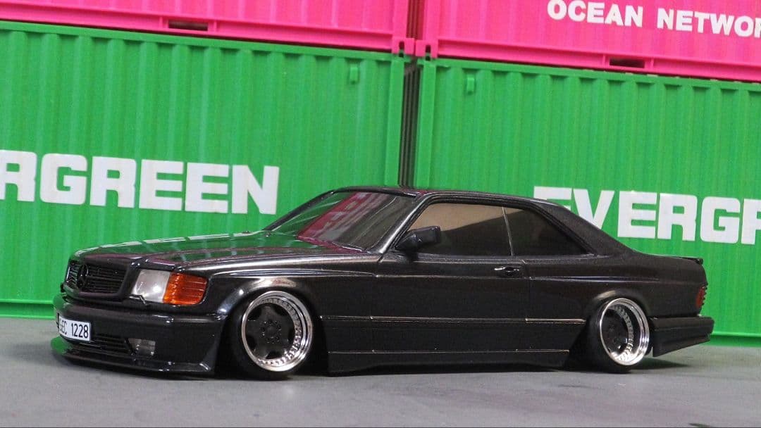 くまこう　1/24メルセデスベンツ AMG ワイドver＋1/24ハネベン