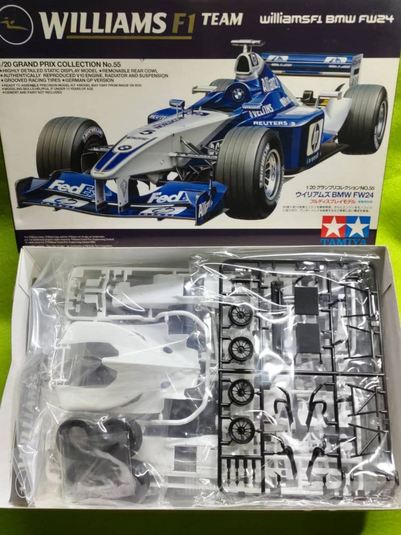 ウイリアムズ  FW24 タミヤ　1/20GPコレクションNo.55