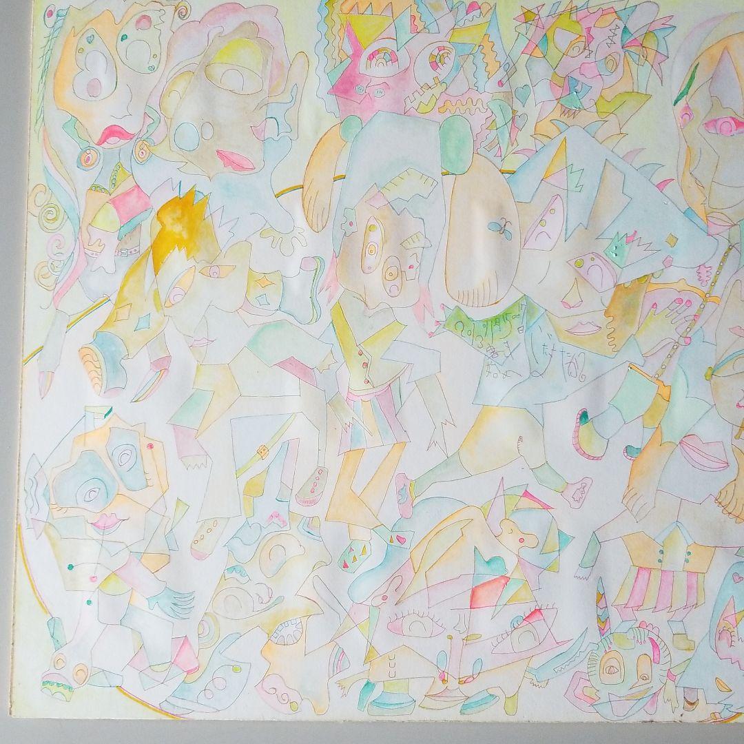 絵画、お顔がいっぱい