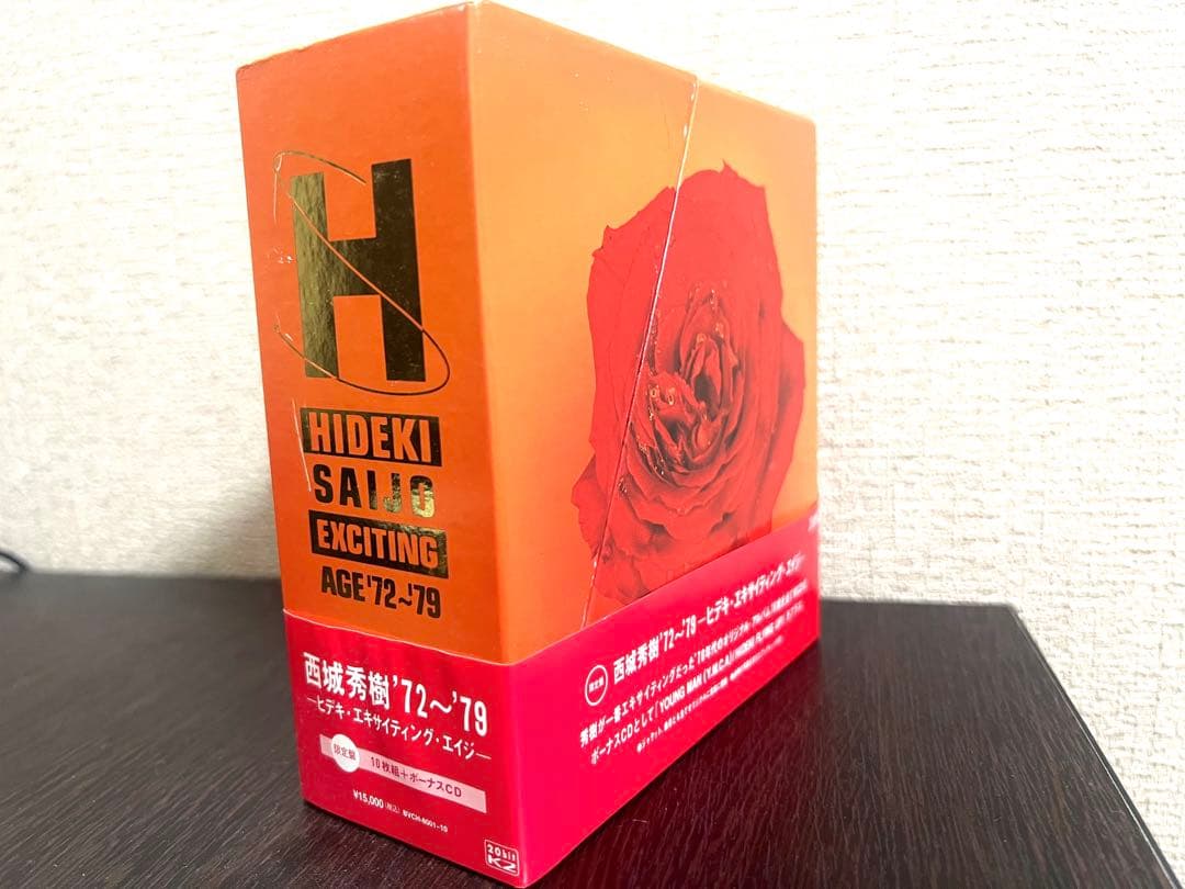 西城秀樹 HIDEKI SAIJO  EXCITING AGE'72〜'79