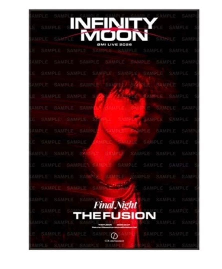 ØMI INFINITY MOON Fabric Poster 3種セット