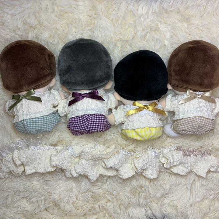 バックリボン　パフスリニット　ちびぬい