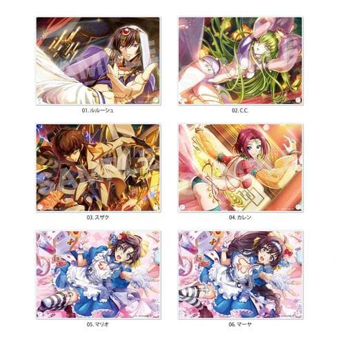 【新品未開封】コードギアス ロストストーリーズ アクリルボード 全種コンプ