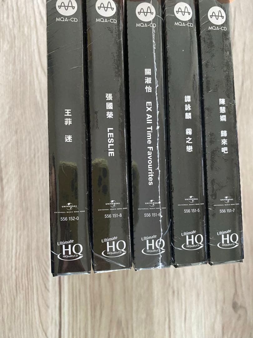 新品5枚セット 高音質CD 陳慧嫻 關淑怡 王菲 張國榮　譚詠麟 フェイ・ウォン