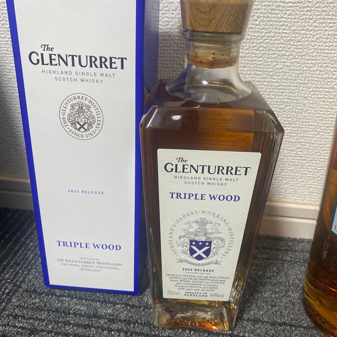 ウィスキー2本セットGLENTURRET 2024リリース GLENSCOTIA