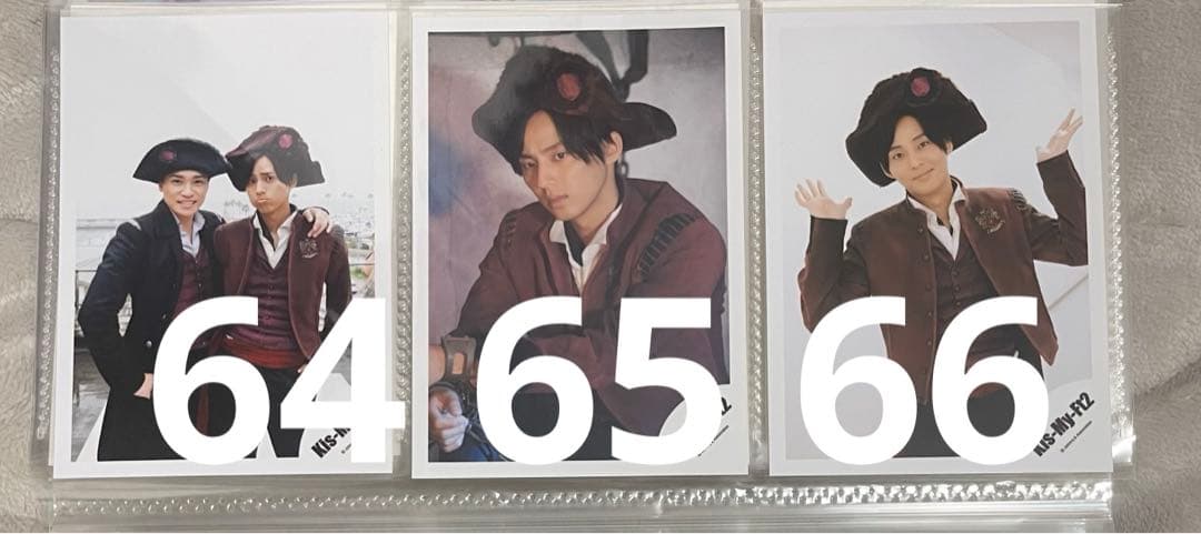 Kis-My-Ft2 キスマイ 藤ヶ谷太輔 公式写真 ⚠️中古あり