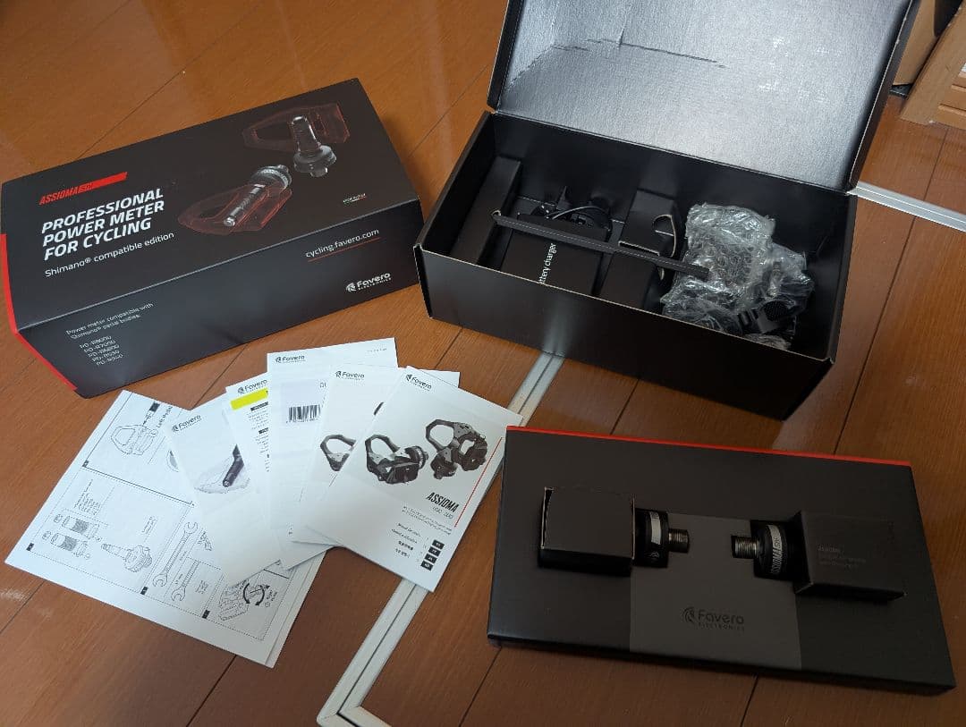 ASSIOMA パワーメーター Shimano互換 DUO-Shi (ほぼ新品)