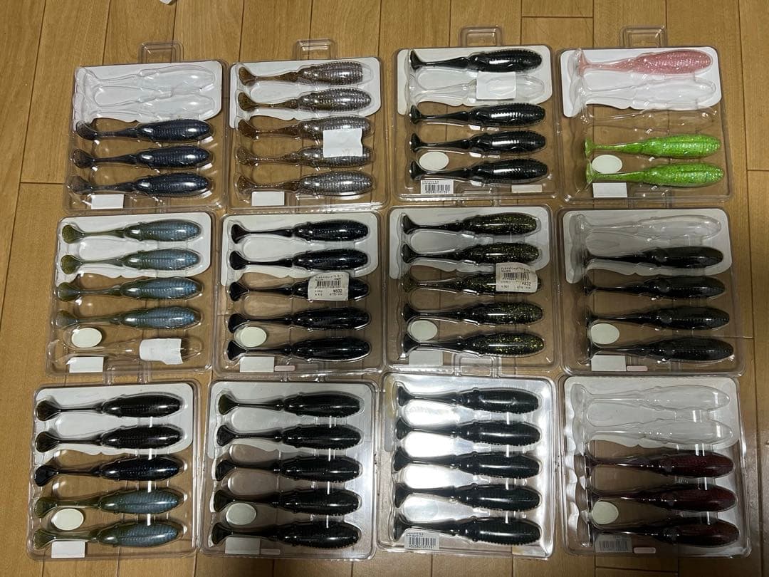 バス釣り引退セット‼️アンモナイトシャッド‼️51本‼️