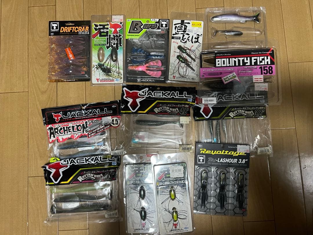 バス釣り引退セット‼️アンモナイトシャッド‼️51本‼️