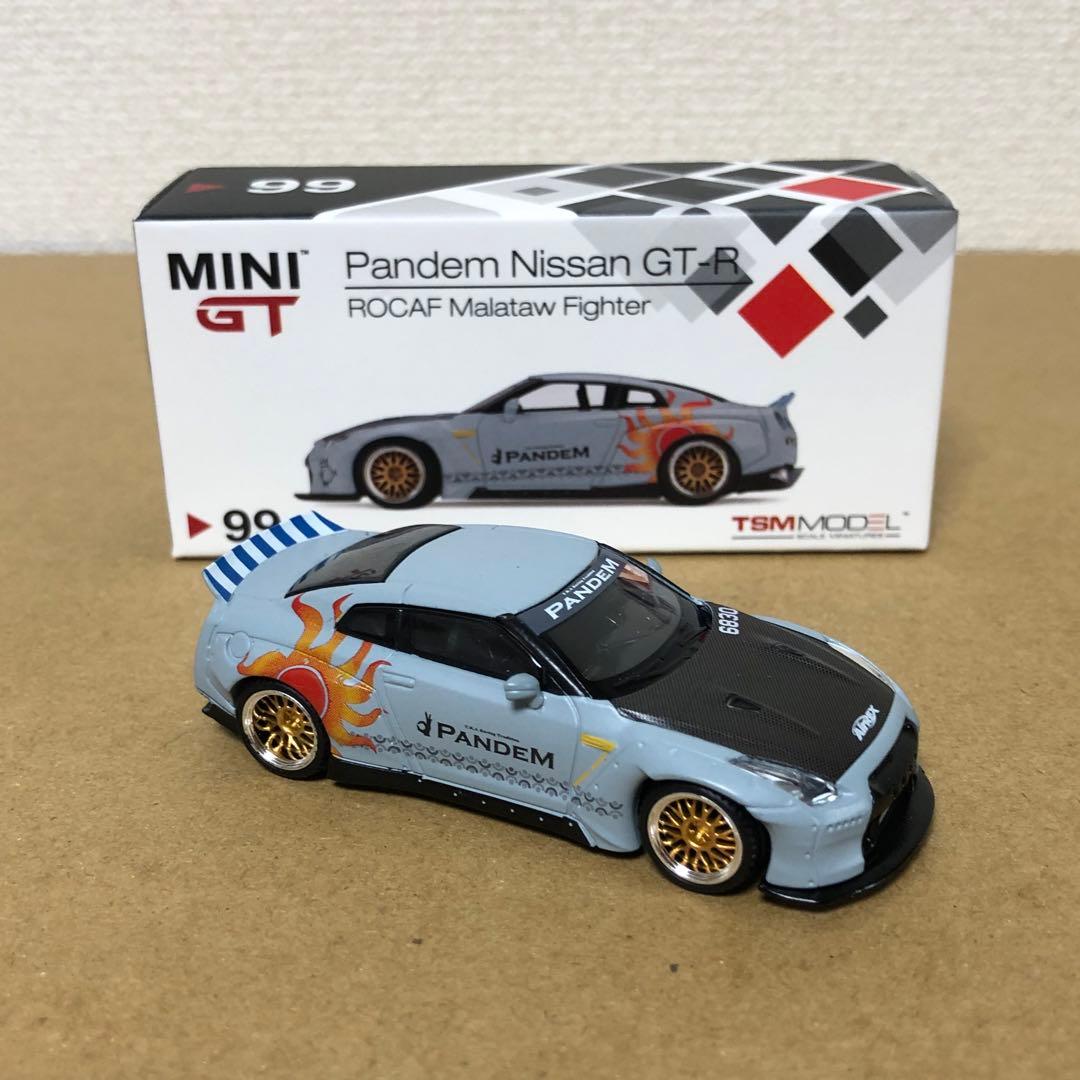 MINI GT　PANDEM　日産 GT-R　ダックテール　ROCAF　台湾限定