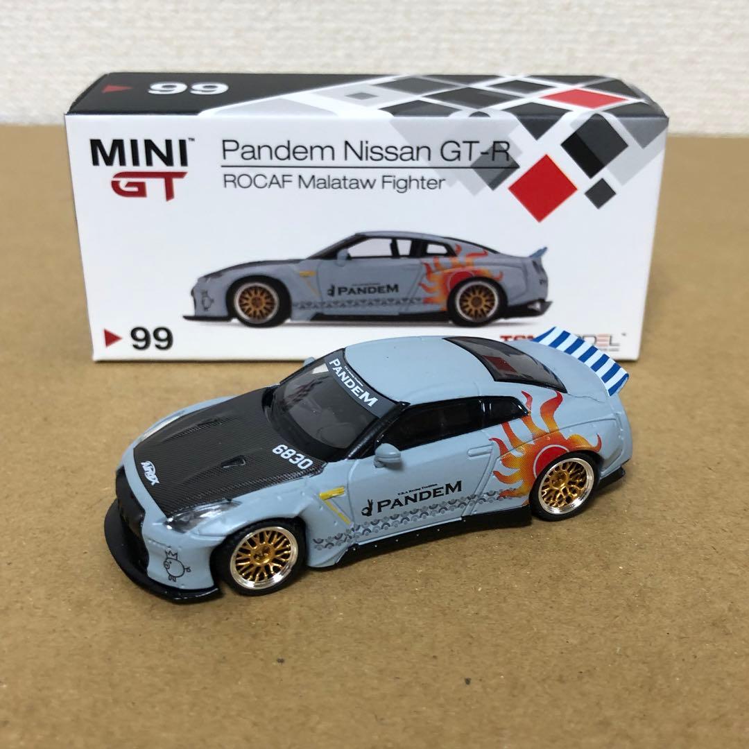 MINI GT　PANDEM　日産 GT-R　ダックテール　ROCAF　台湾限定