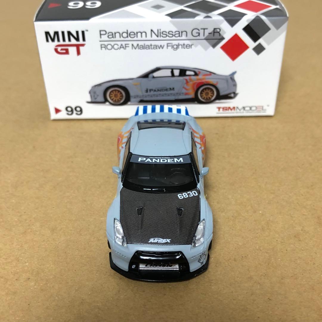 MINI GT　PANDEM　日産 GT-R　ダックテール　ROCAF　台湾限定