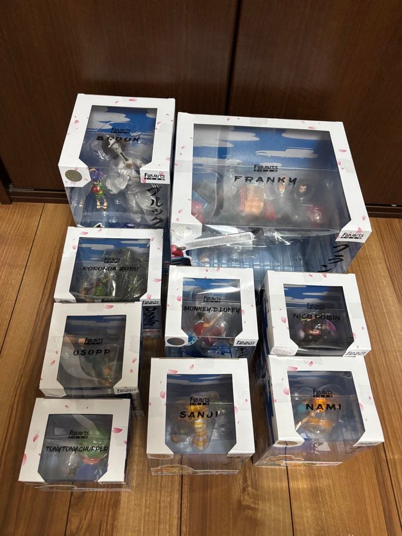 フィギュアーツZERO ワンピース ワノ国 麦わらの一味 +お玉 全9種セット