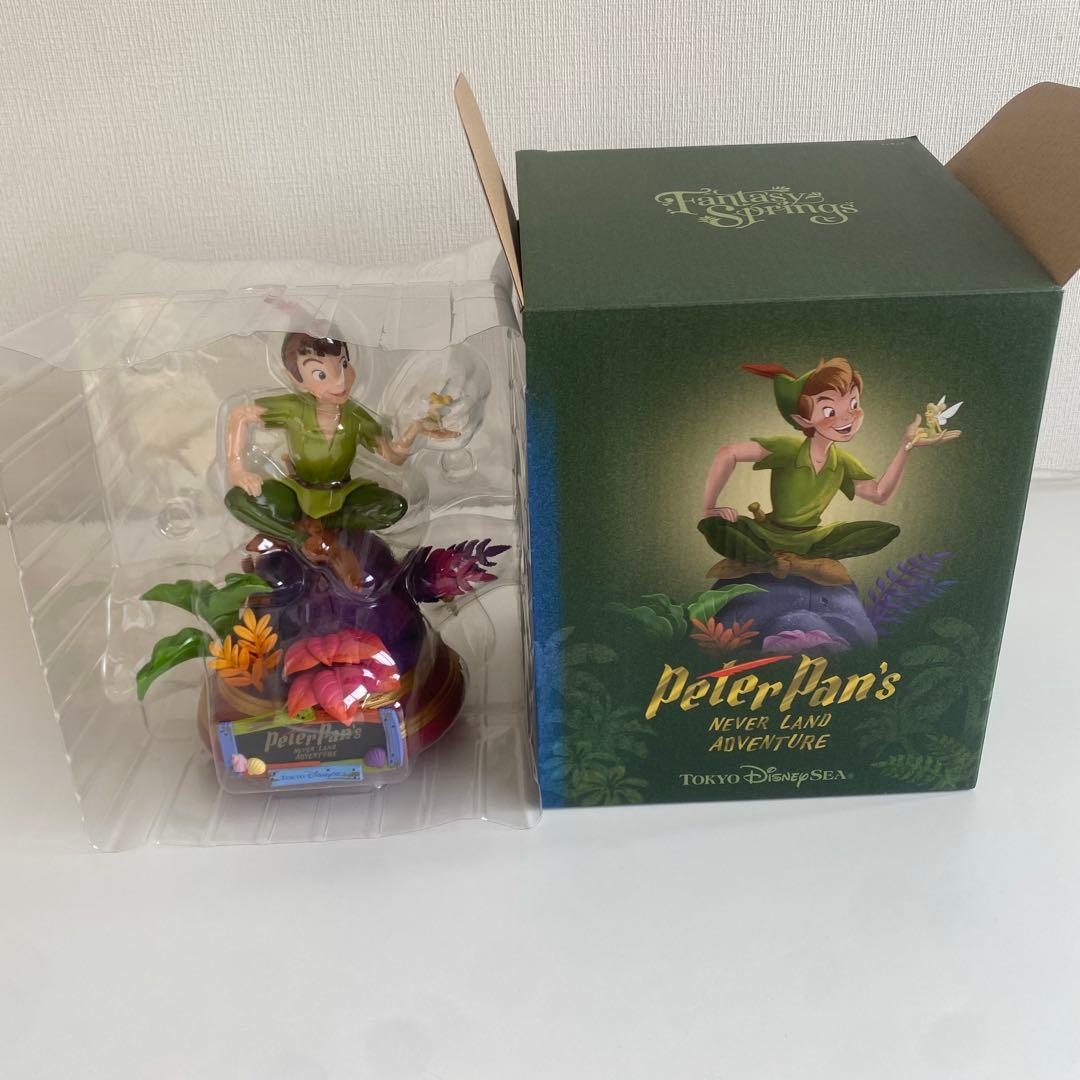 ファンタジースプリングス　ピーターパン　フィギュア　ネバーランドアドベンチャー