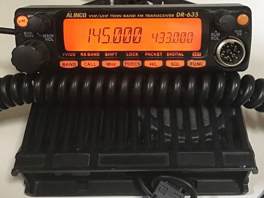 アルインコDR-635Dセパレート仕様20W新スプリアス