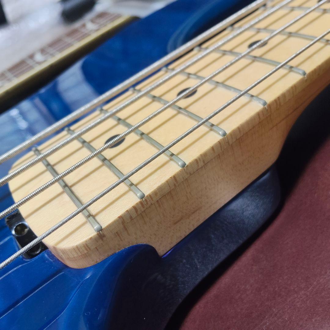 ベース LAKLAND SK-4DX Blue Translucent