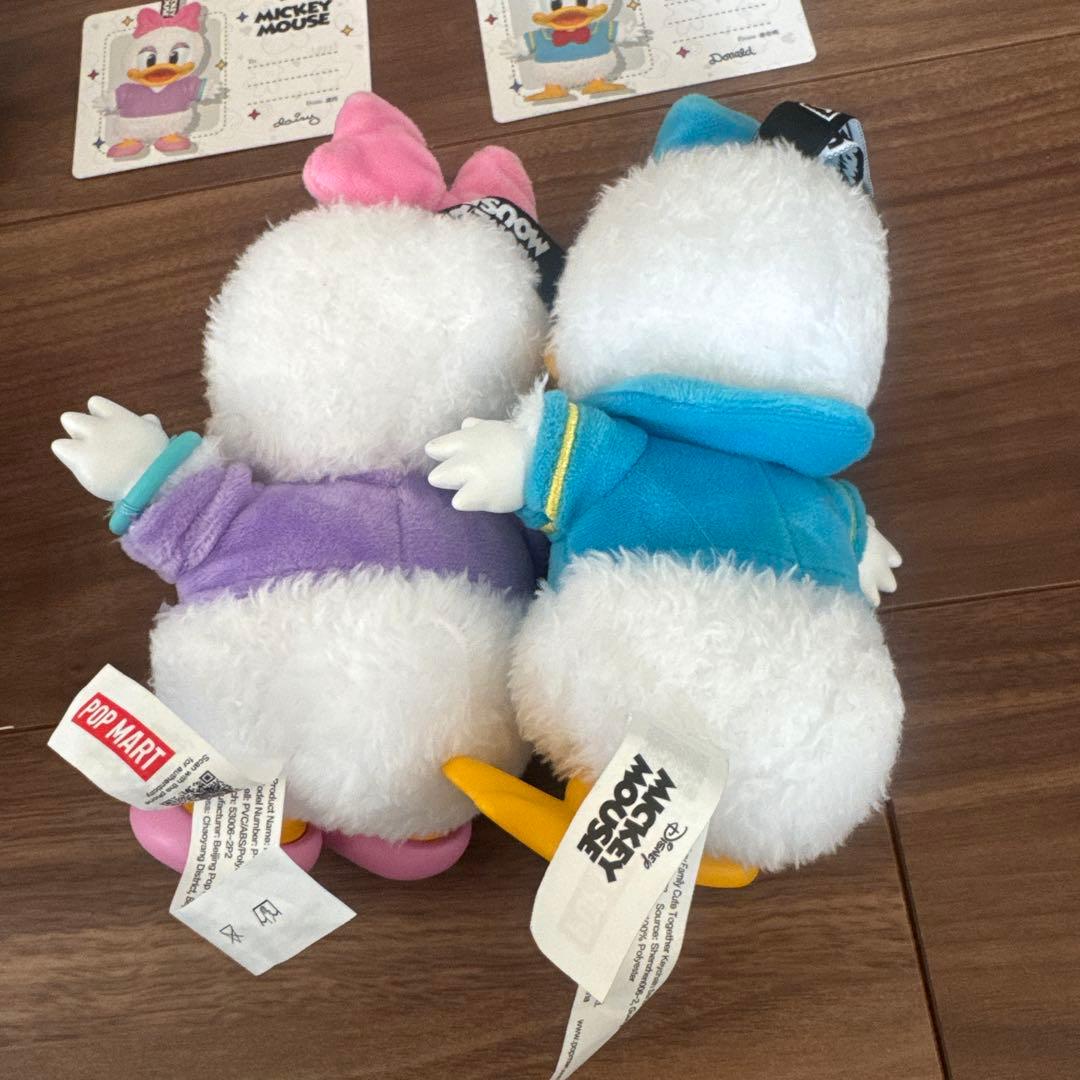 popmart mickey family ドナルドデイジー