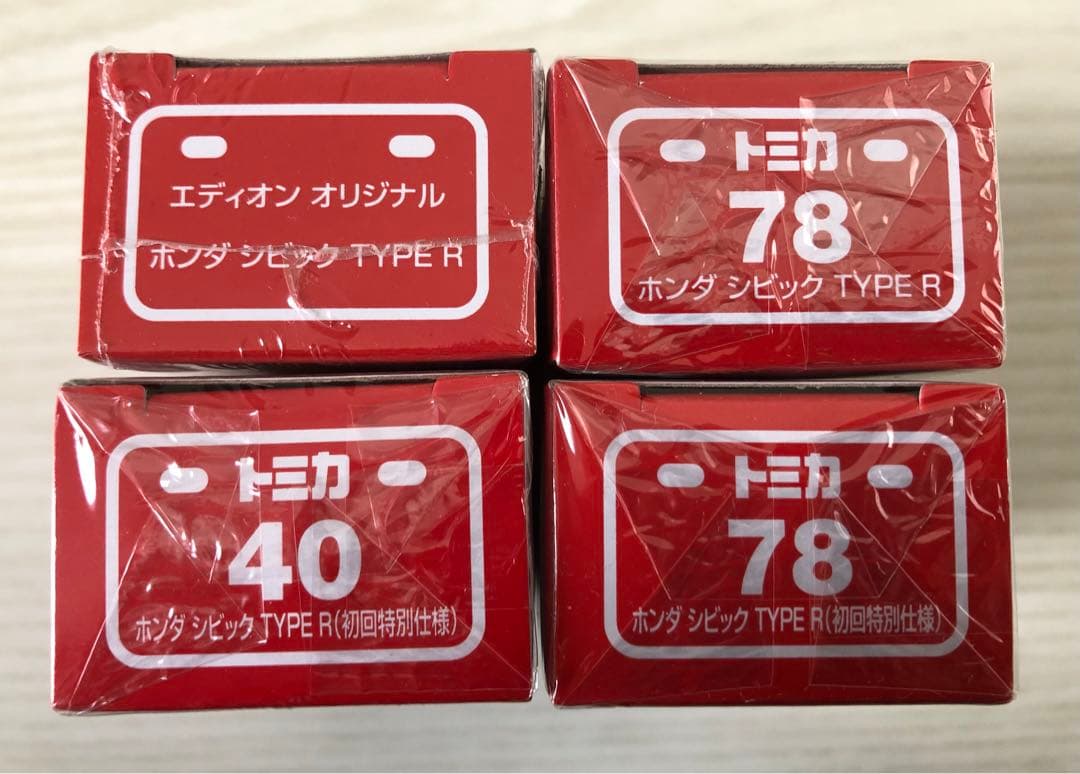 トミカ　ホンダ シビック タイプR 5台セット