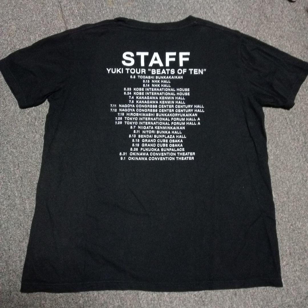 YUKI スタッフTシャツ XL beats of ten
