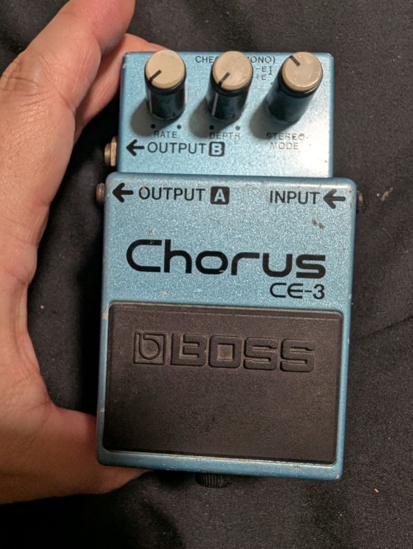 プロも使用 BOSS CE-3 コーラス 空間系の名器