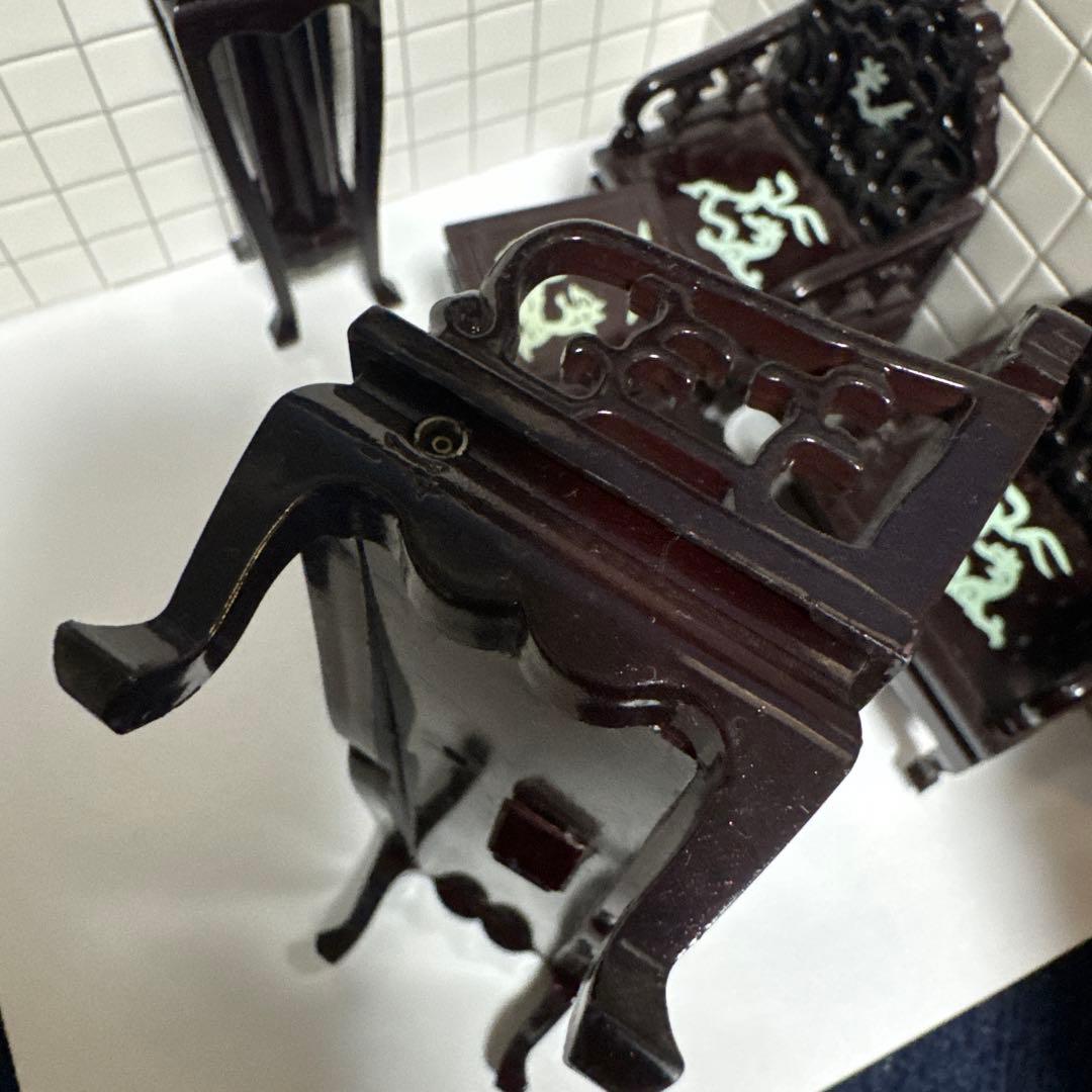 ミニチュア家具セット中国家具　ガスライター