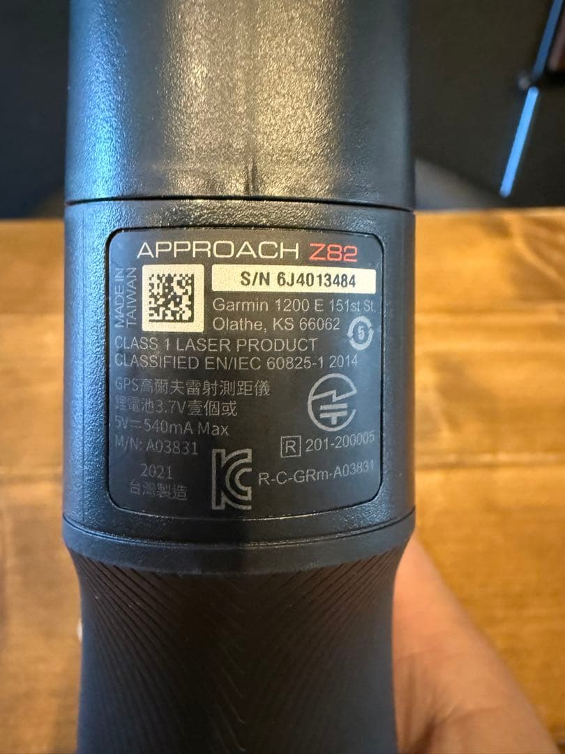 GARMIN APPROACH Z82 ゴルフ用レーザー距離