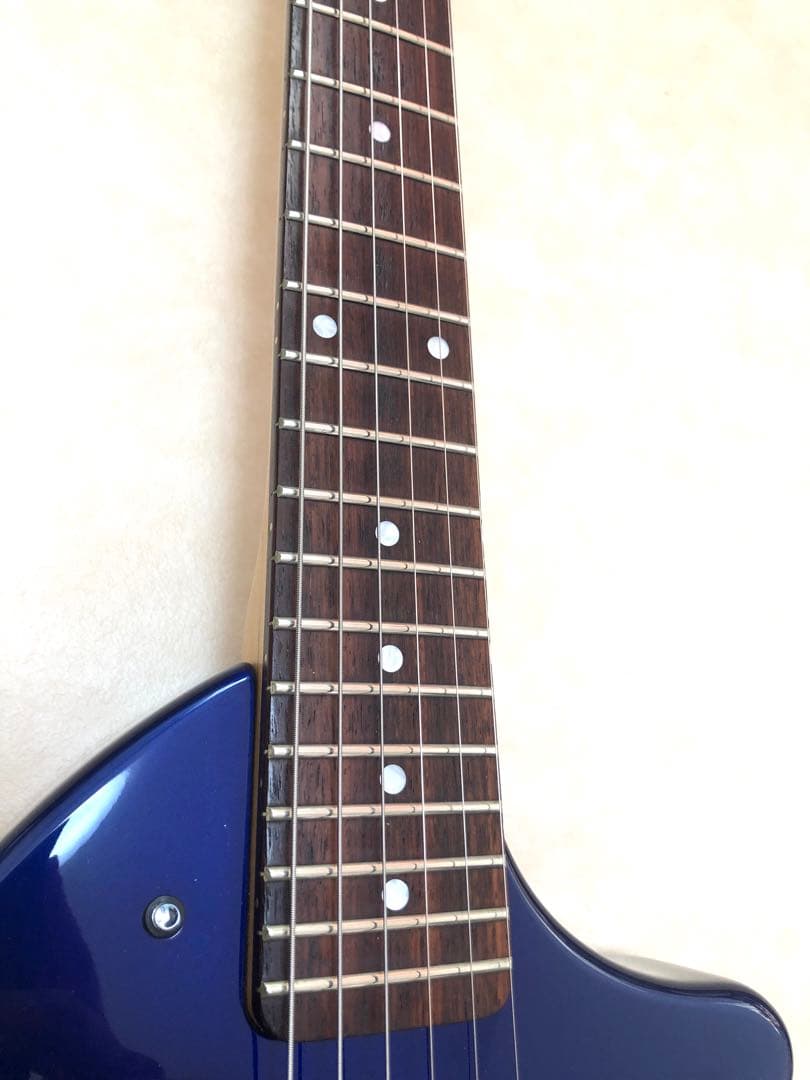 【美品】ZO-3C メタリックブルー アンプ内蔵ミニギター 専用ケース付き！！