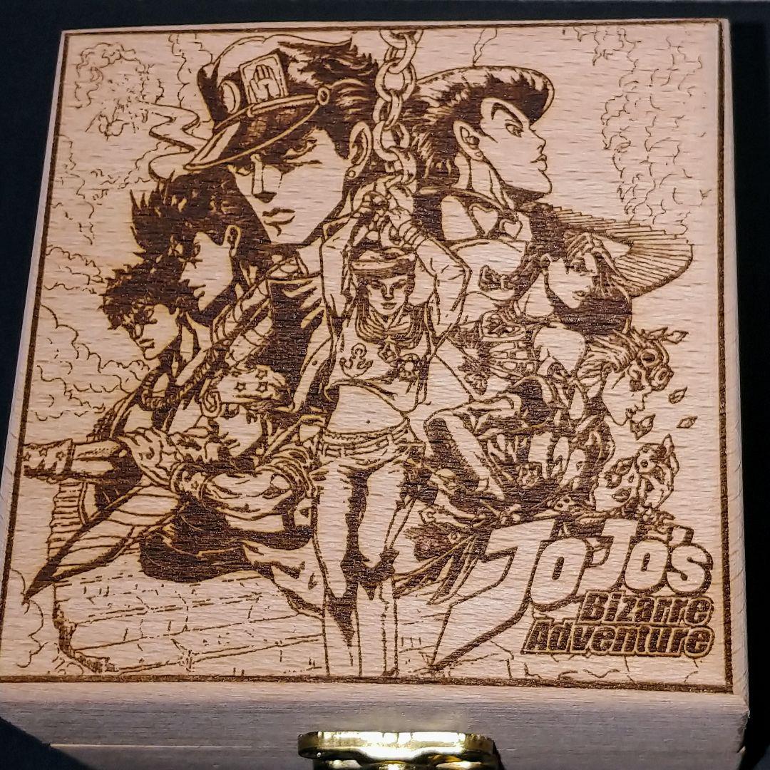 ジョジョの奇妙な冒険 オルゴールボックス 天然木製 海外製 アニメ