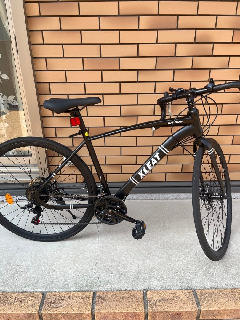 中古品　ロードバイク 自転車 初心者 21段変速　ブラック