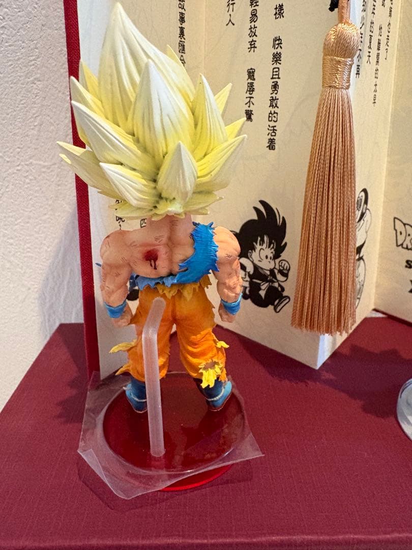 ドラゴンボール　ガレージキット　孫悟空　入手不可しおり　世界数枚のみ