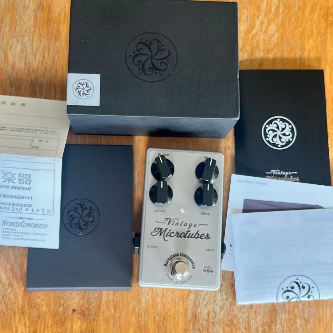 Darkglass Vintage Microtubes ベースオーバードライブ