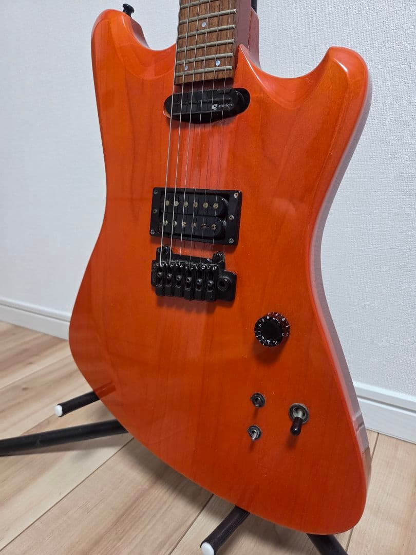 【美品】kiyoshiモデル エレキギター オレンジ