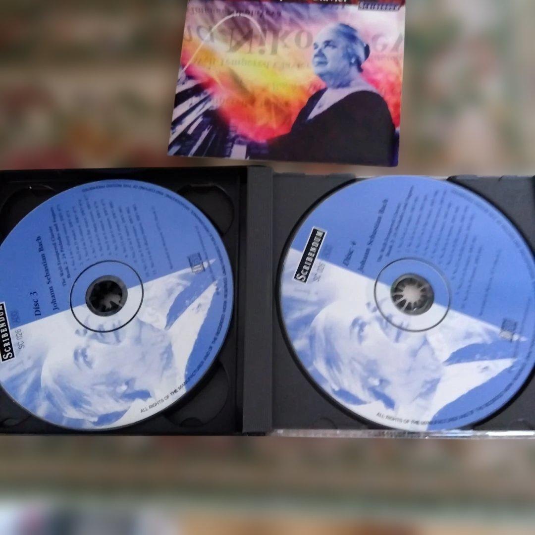 タチャーナ　ニコライエワ　バッハ平均律全集4CD　輸入盤